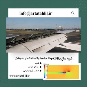 شبیه سازی CFD بال هواپیما در تونل باد به کمک فلوئنت